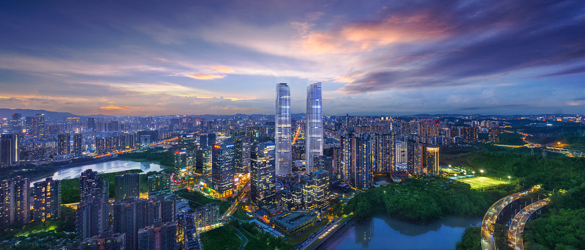 深圳·星河双子塔实景3