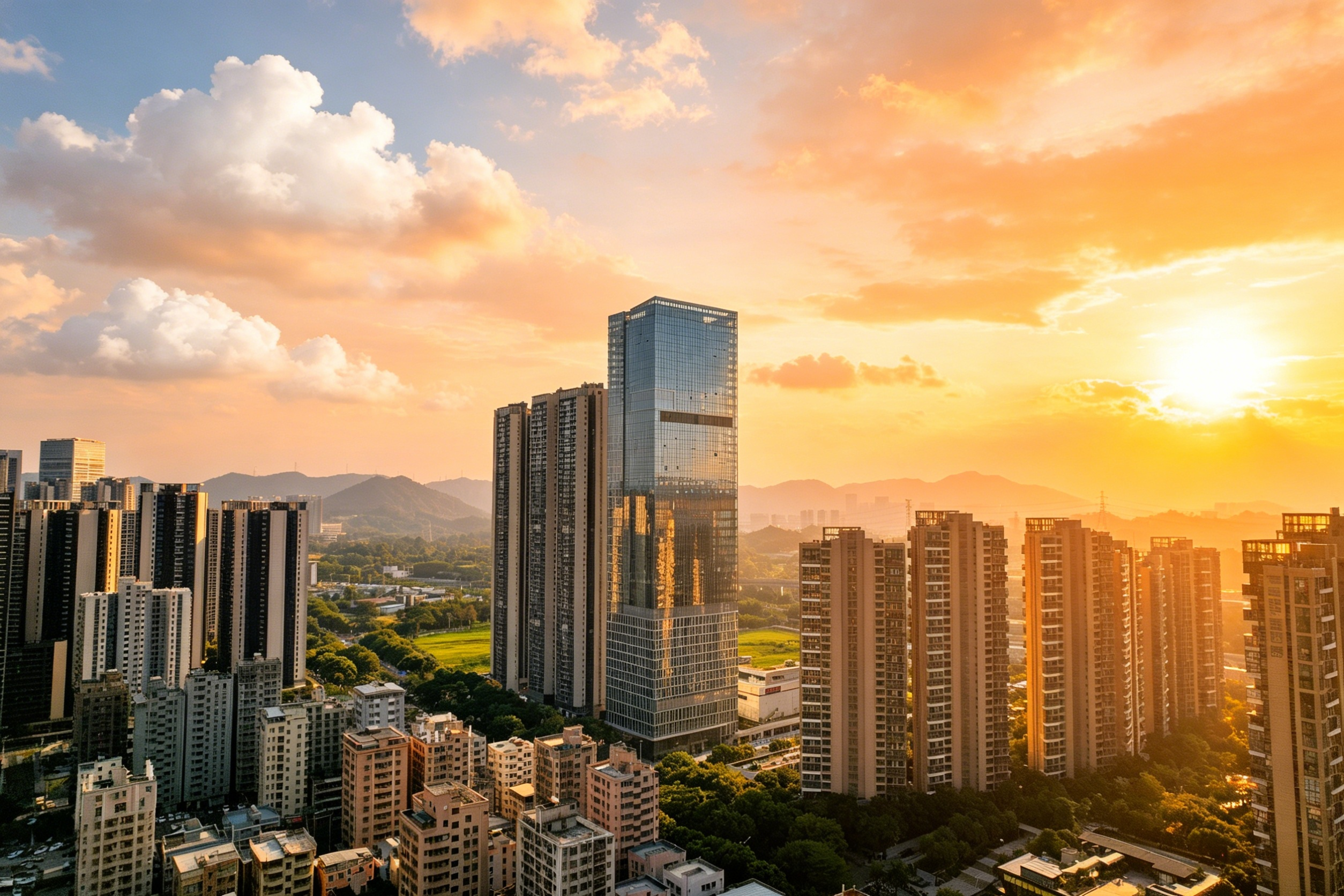 星河环球中心实景5